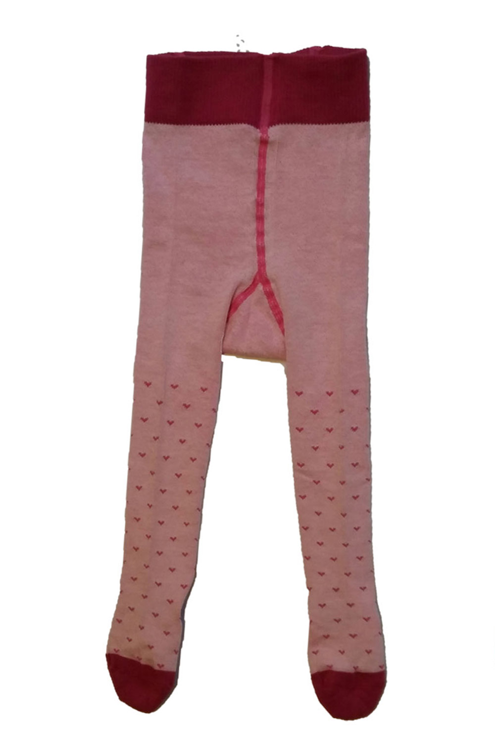 Maillot met hartjes roze