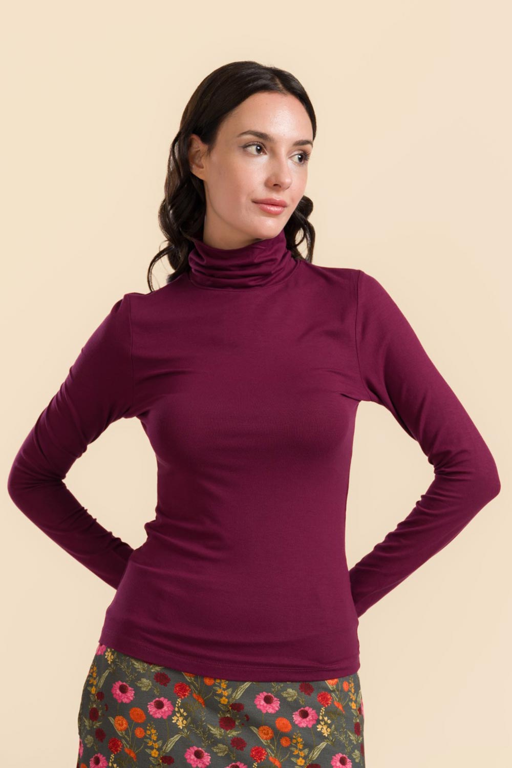 Colshirt bordeaux