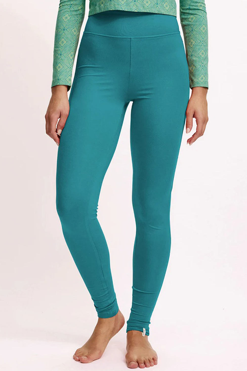 Legging Ecovero zeegroen