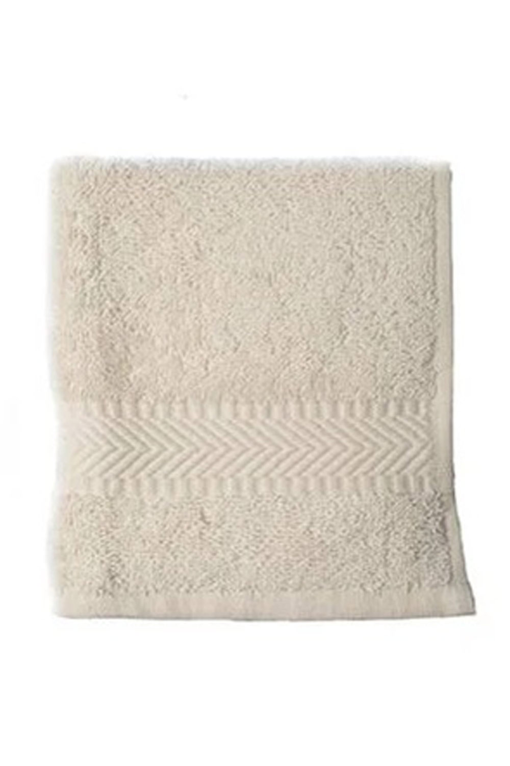 Gezichtsdoekje/gastendoekje Off white 30x30