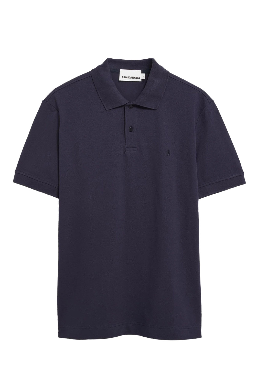 Poloshirt pique donkerblauw