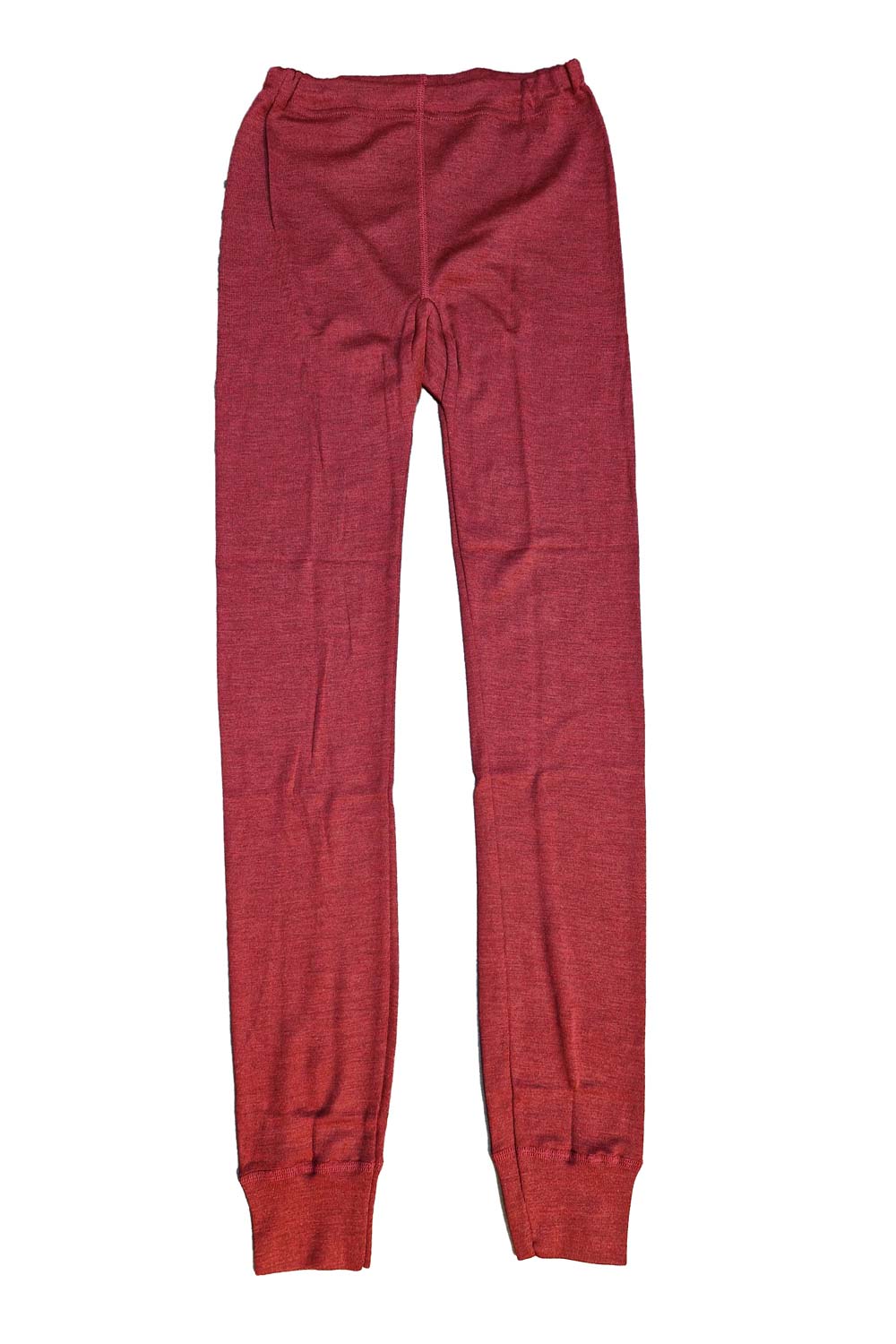 Legging wol-zijde bordeaux