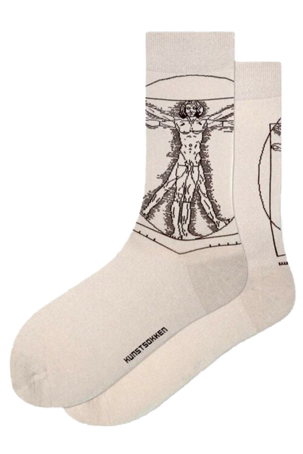 Sokken da Vinci: Vitruvian man