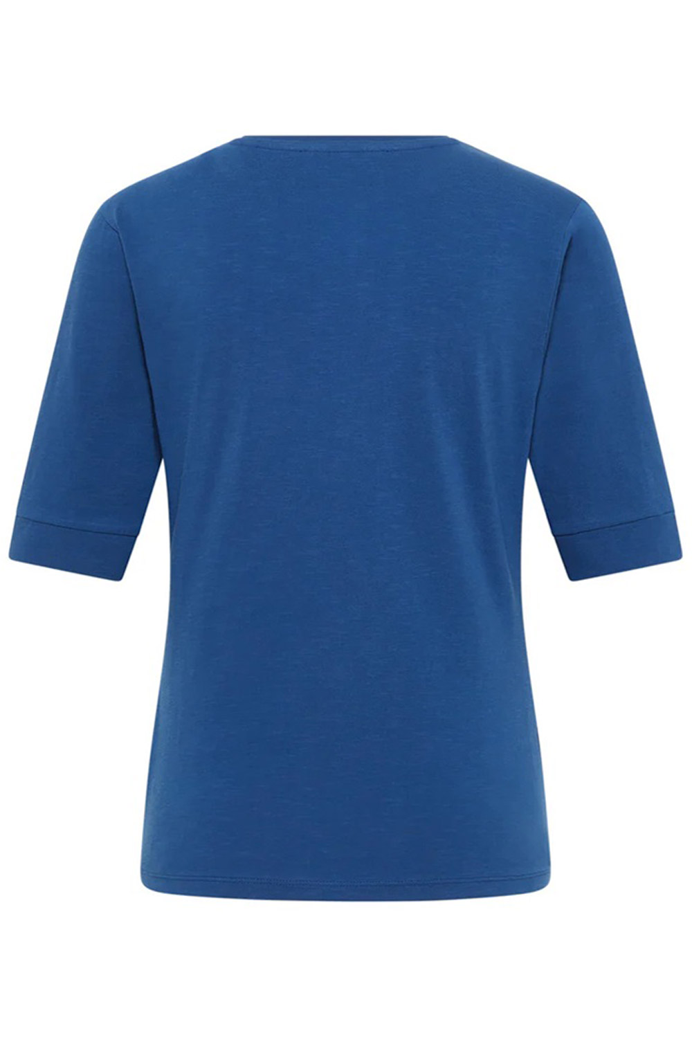 T-shirt biokatoen blauw - Afbeelding 3