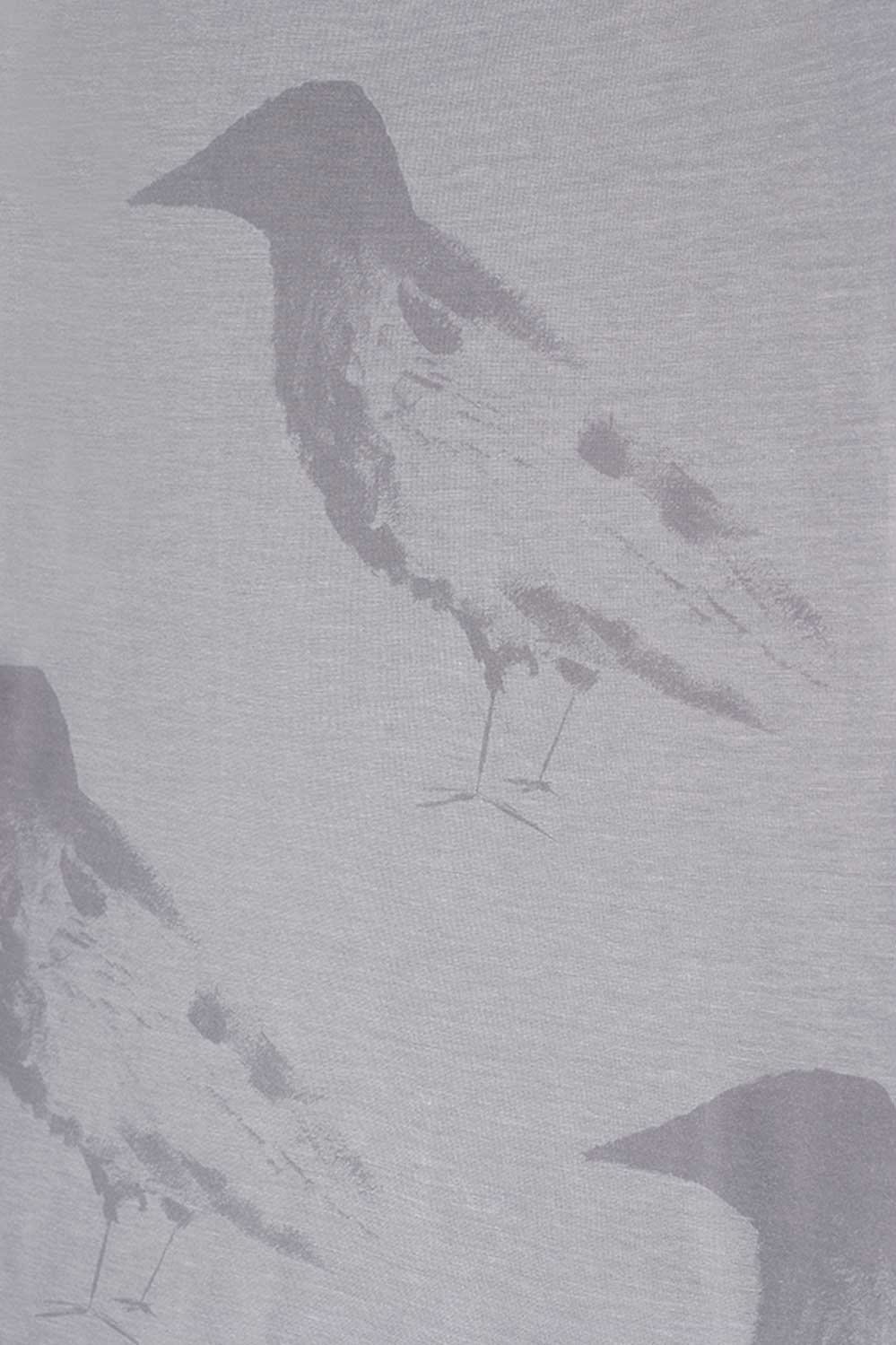 T-shirt tencel Raven grijs - Afbeelding 3