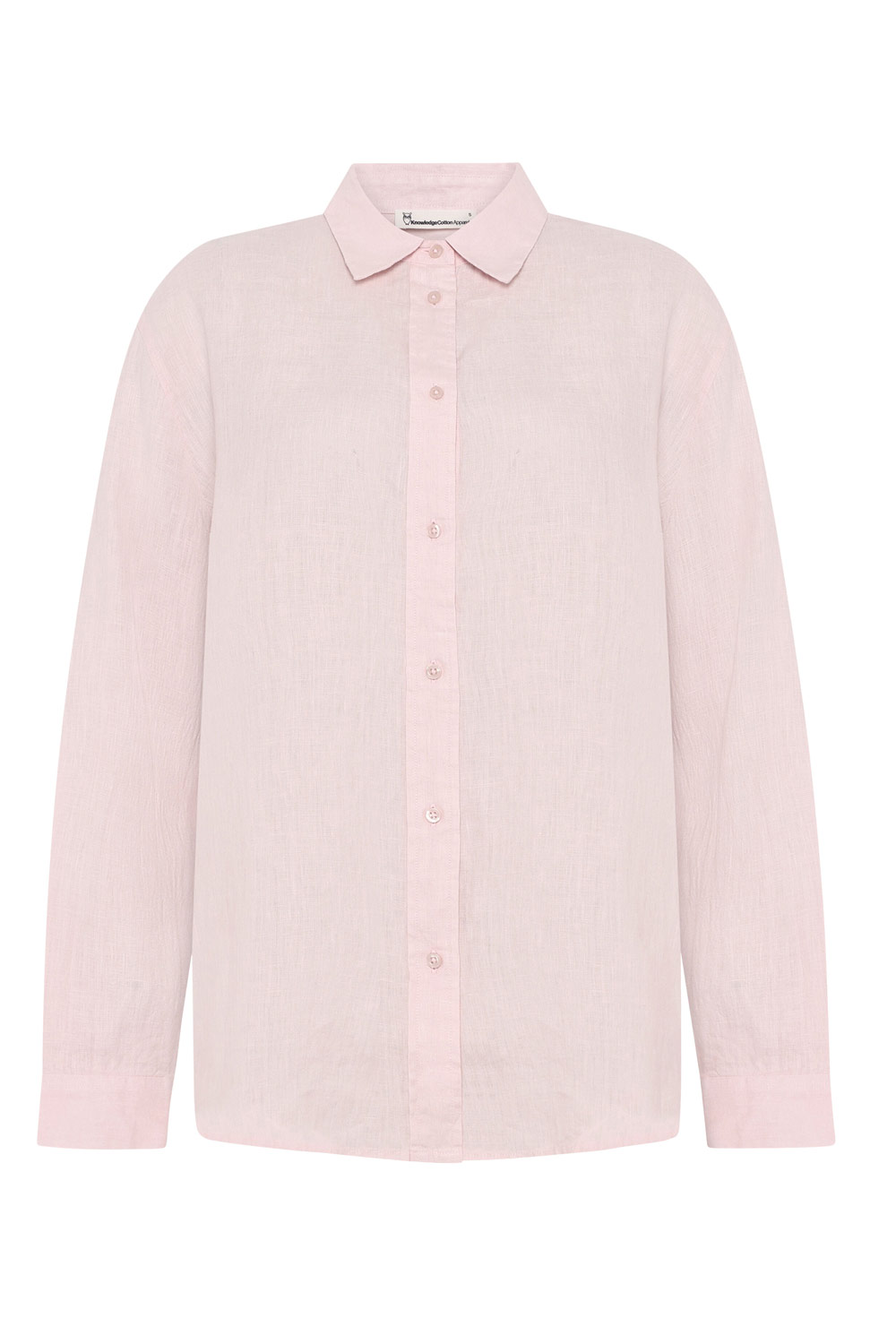 Roze blouse 100% biolinnen - Afbeelding 2