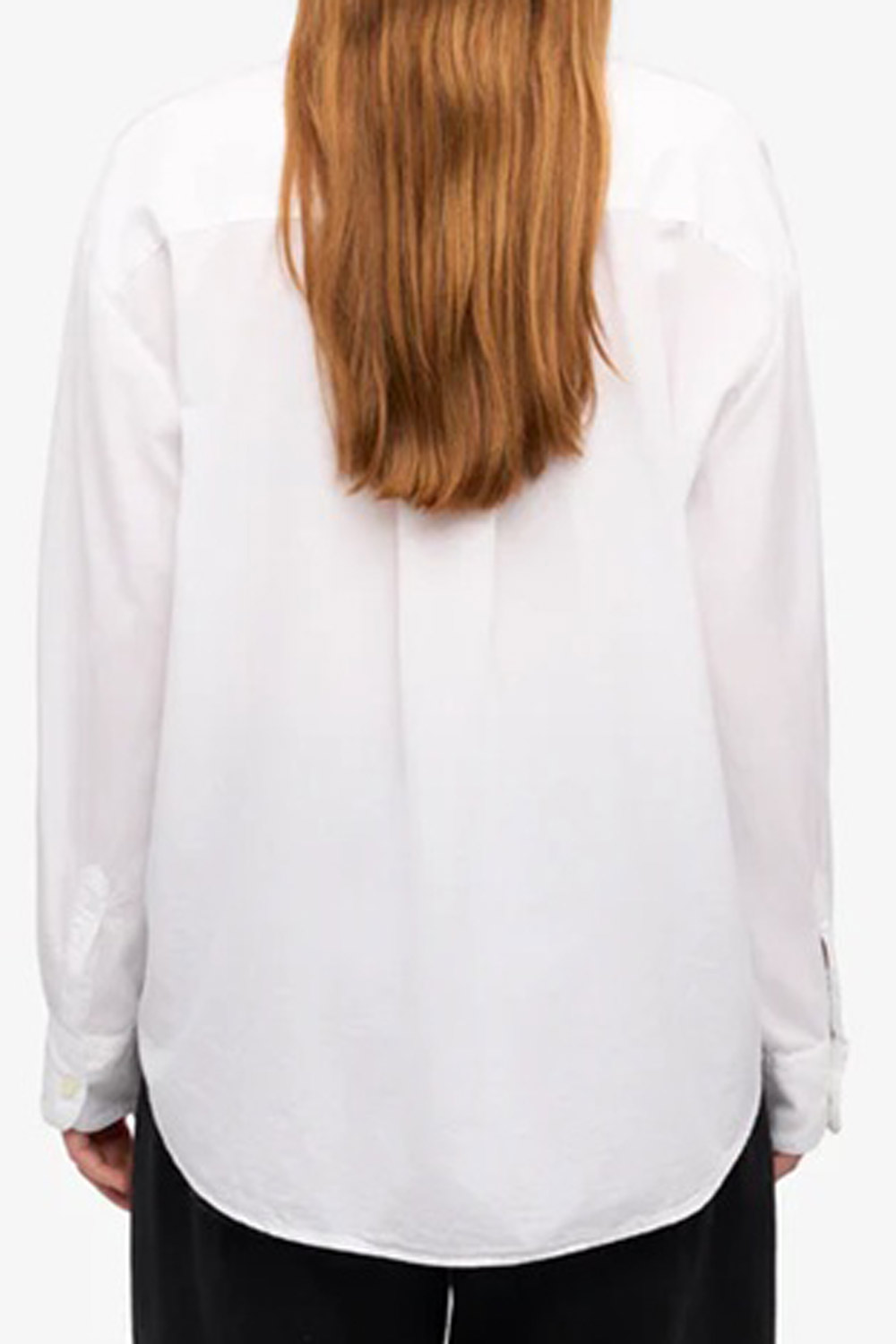 Oversized overhemdblouse wit - Afbeelding 3