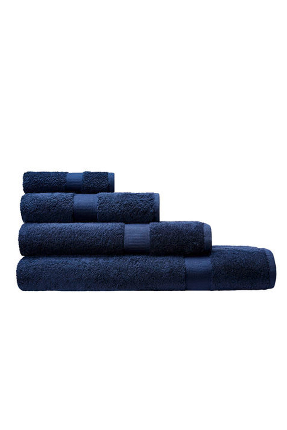 Badtextiel donkerblauw