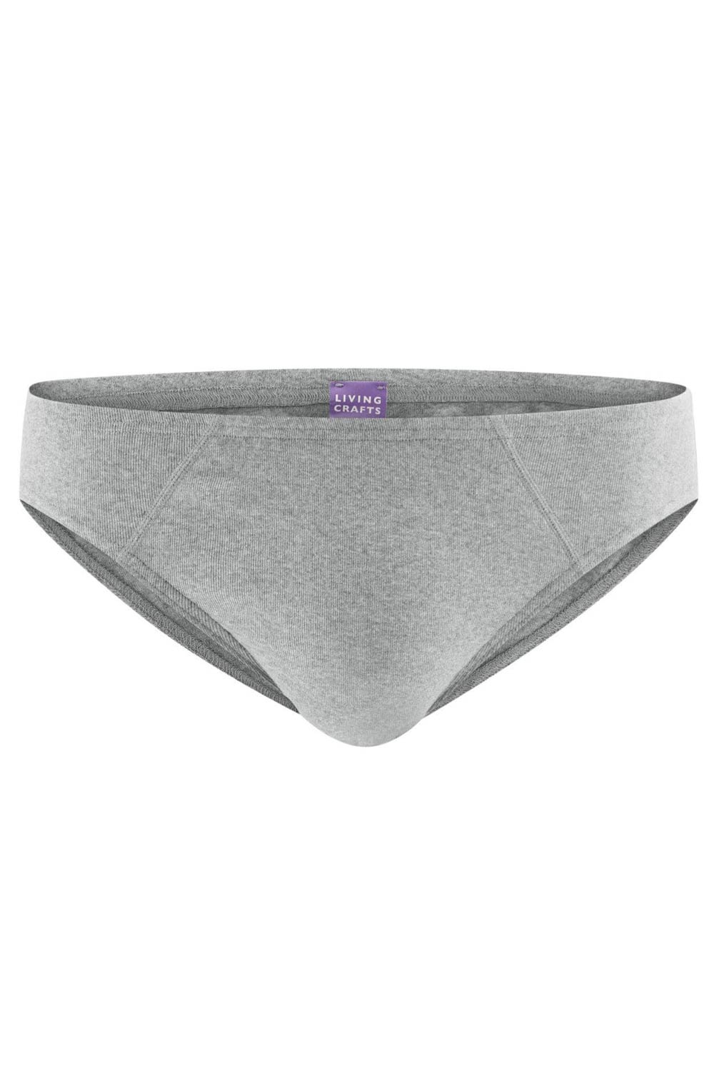 Slip 100% biokatoen lichtgrijs