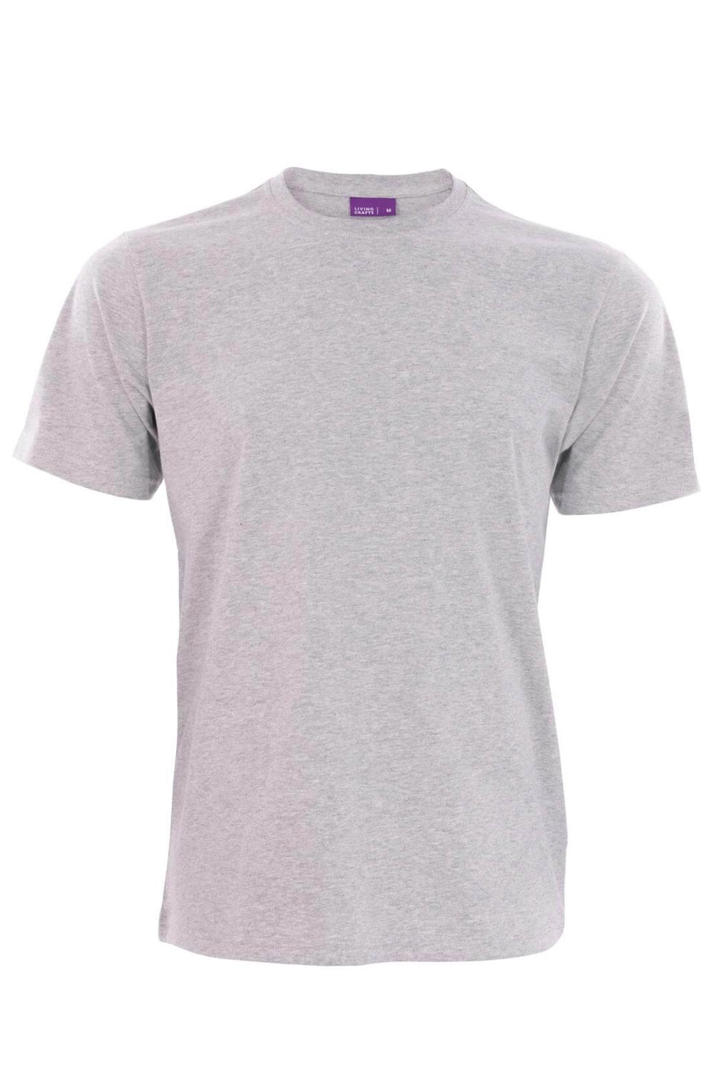 T-shirt ronde hals grijs - Afbeelding 2