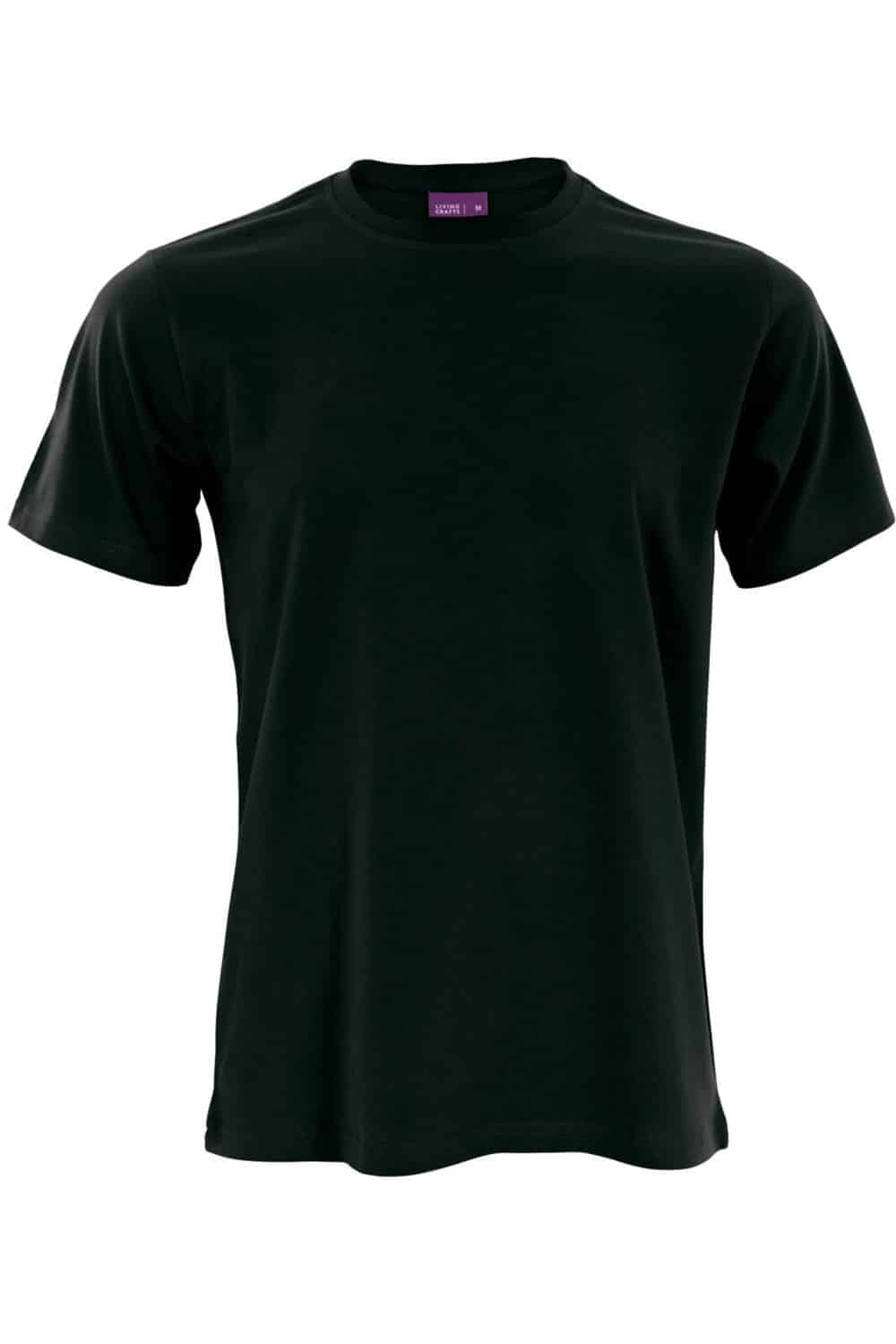 T-shirt ronde hals zwart - Afbeelding 2