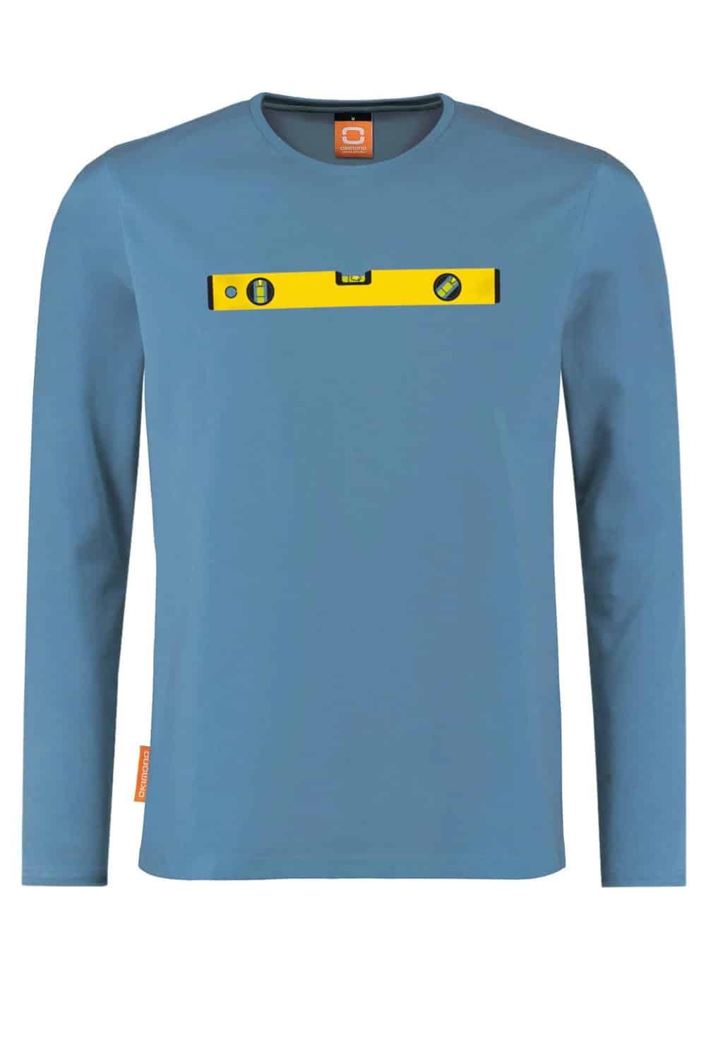 Longsleeve waterpas Net Niet