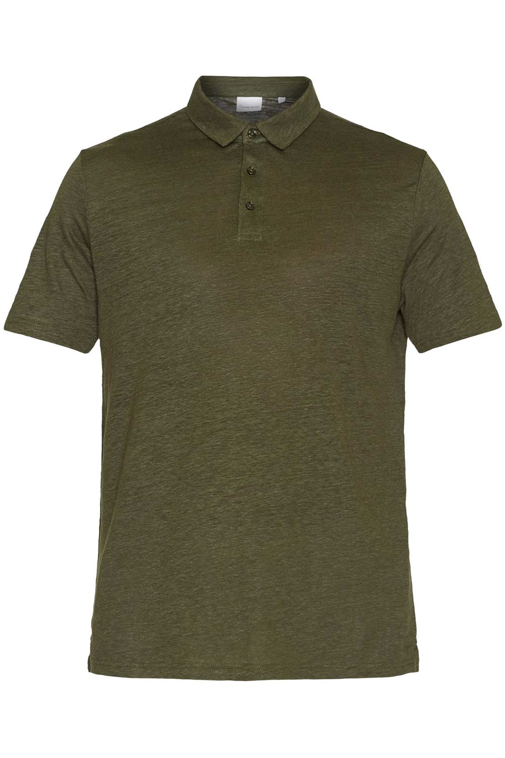 Linnen polo groen