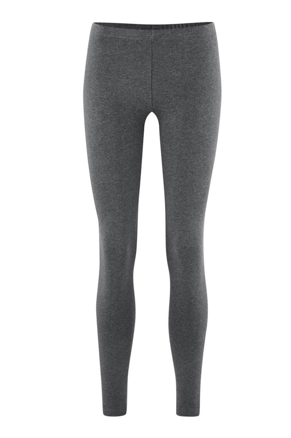 Dikke legging met elastan Antraciet