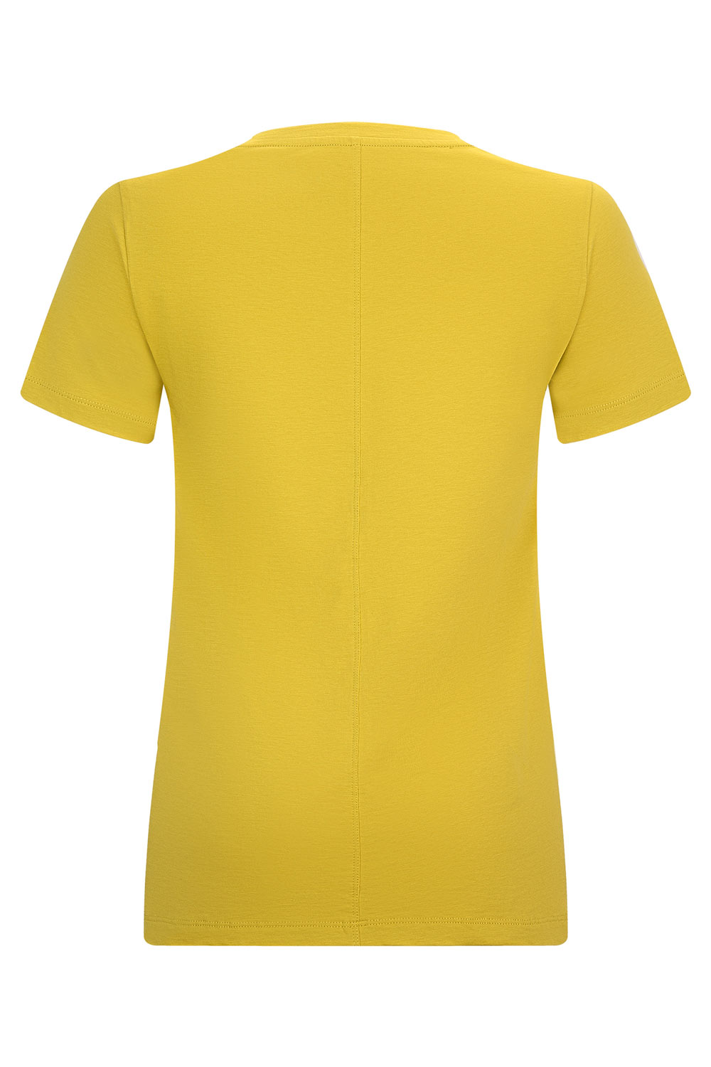 T-shirt biokatoen/modal lime - Afbeelding 4
