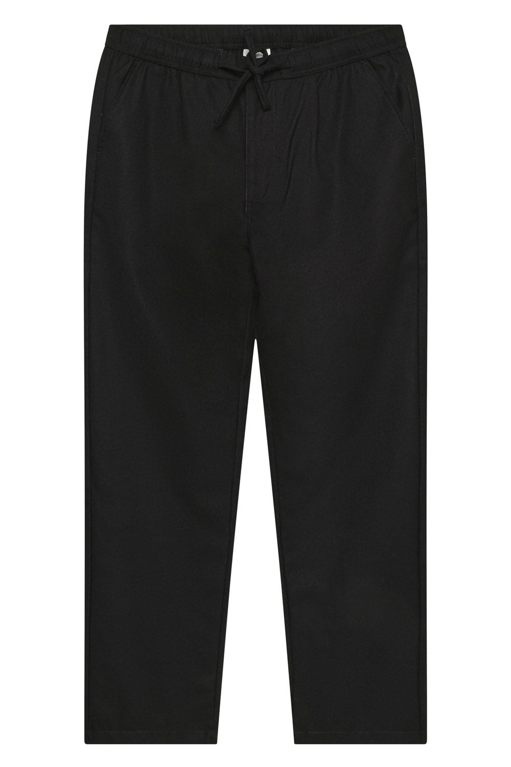 Broek biokatoen donkerbruin