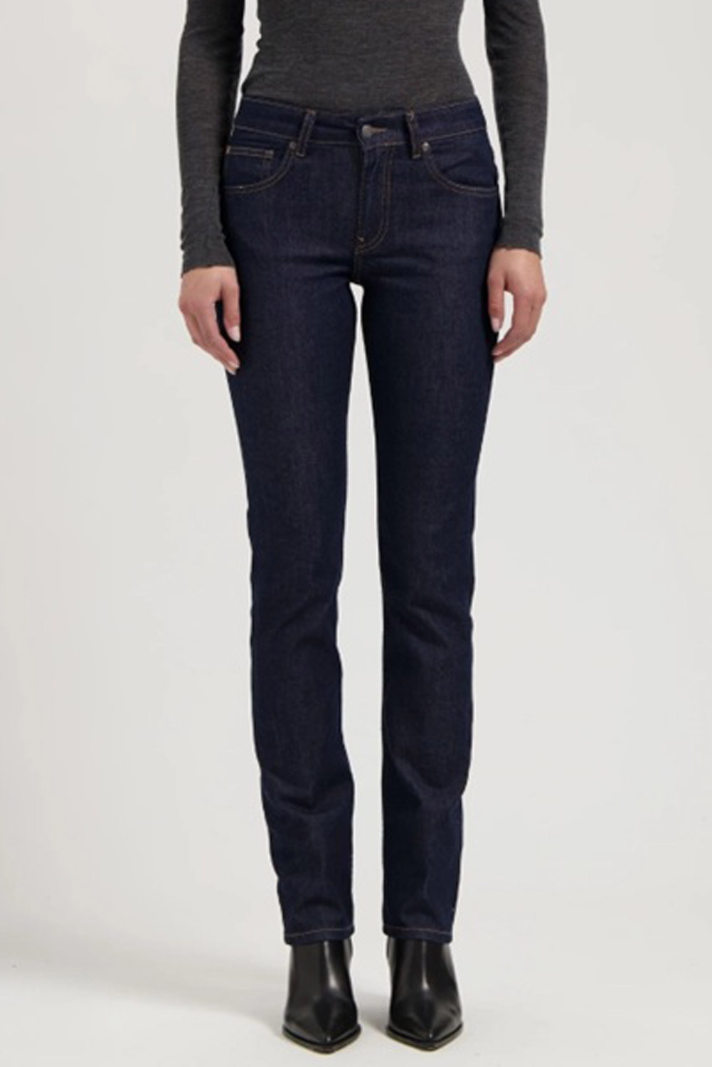Jeans Logan high slim rinse