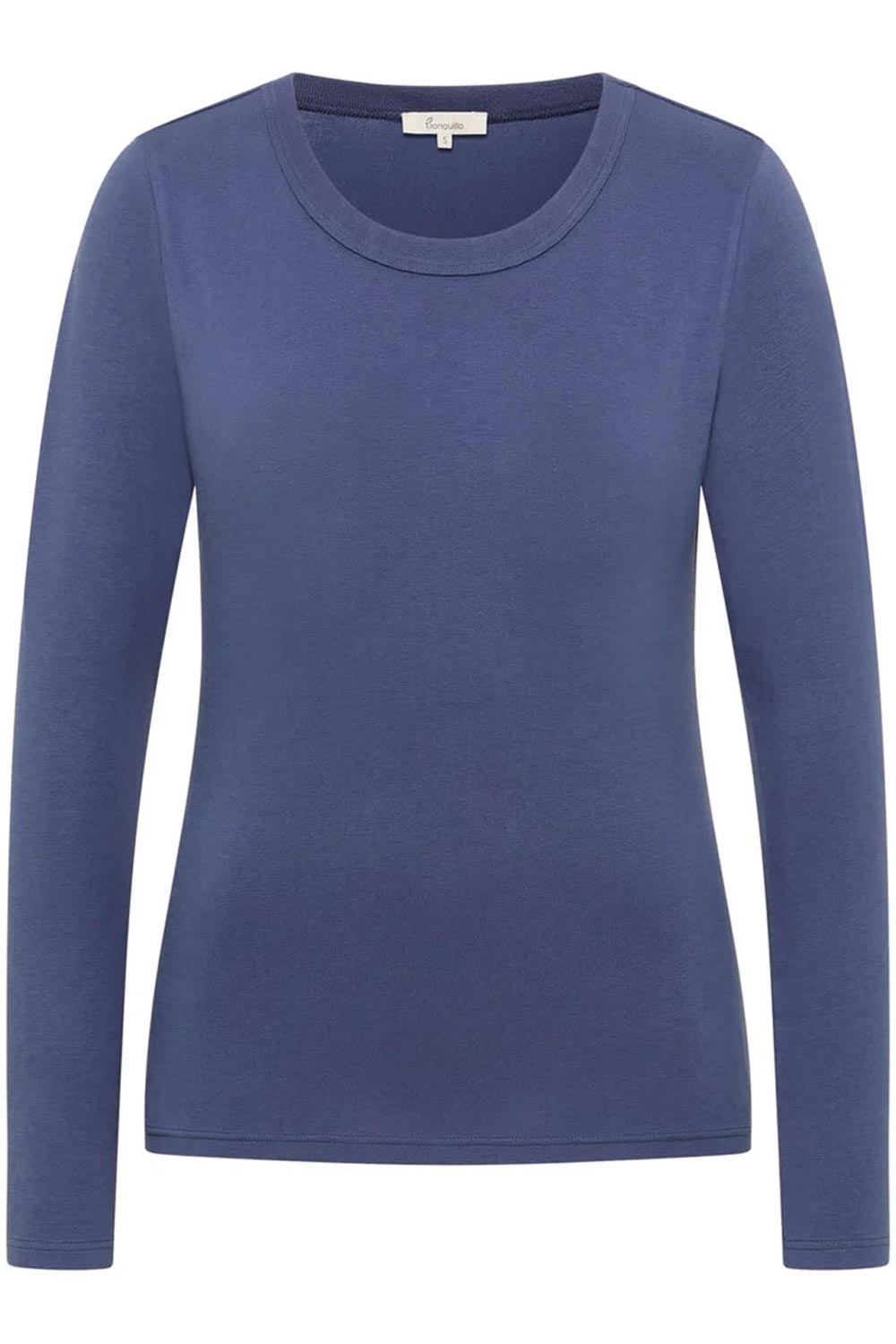 Shirt met lange mouwen ronde hals