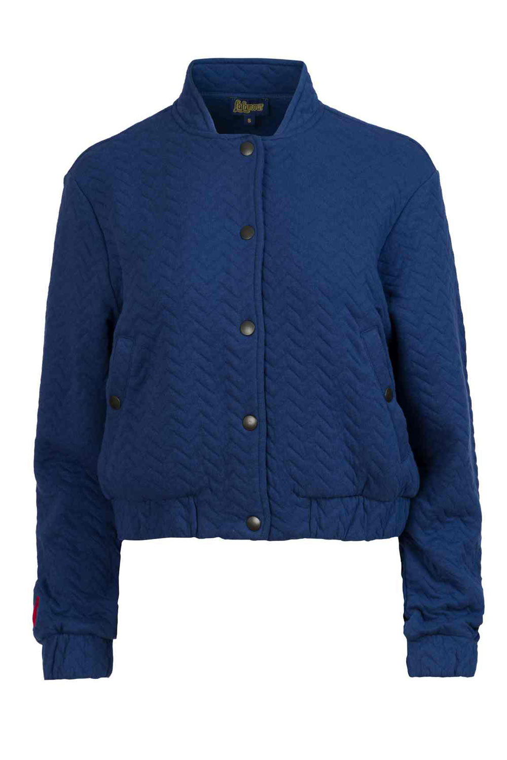 Gewatteerd jasje blauw