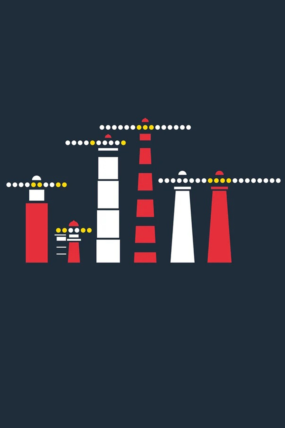 T-shirt ronde hals Lichtsignalen - Afbeelding 3