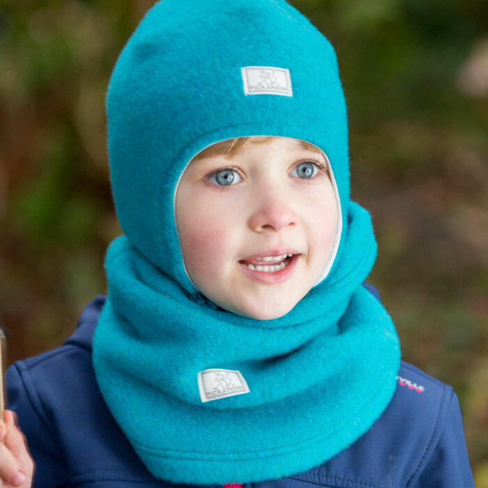 Gevoerd mutsje merinowol diverse kleuren