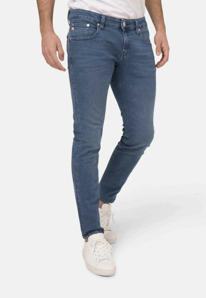 Slim lassen Pure blue strakke jeans