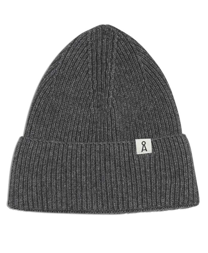 Muts wol/biokatoen grijs