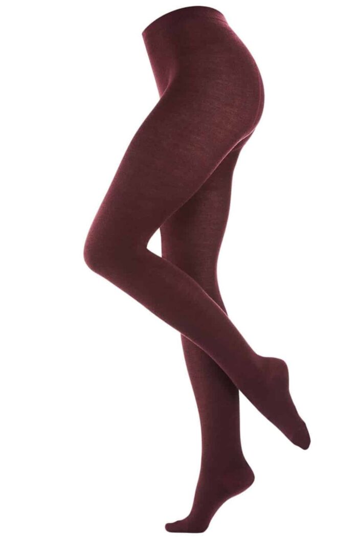 Wollen maillot bordeaux