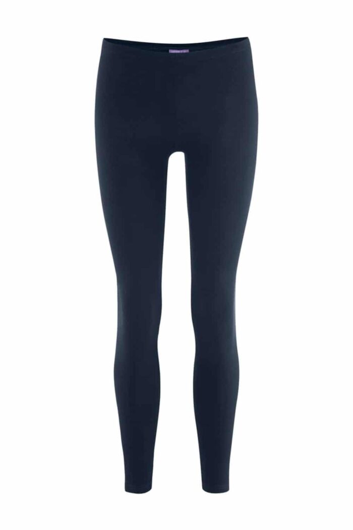 Legging biokatoen donkerblauw