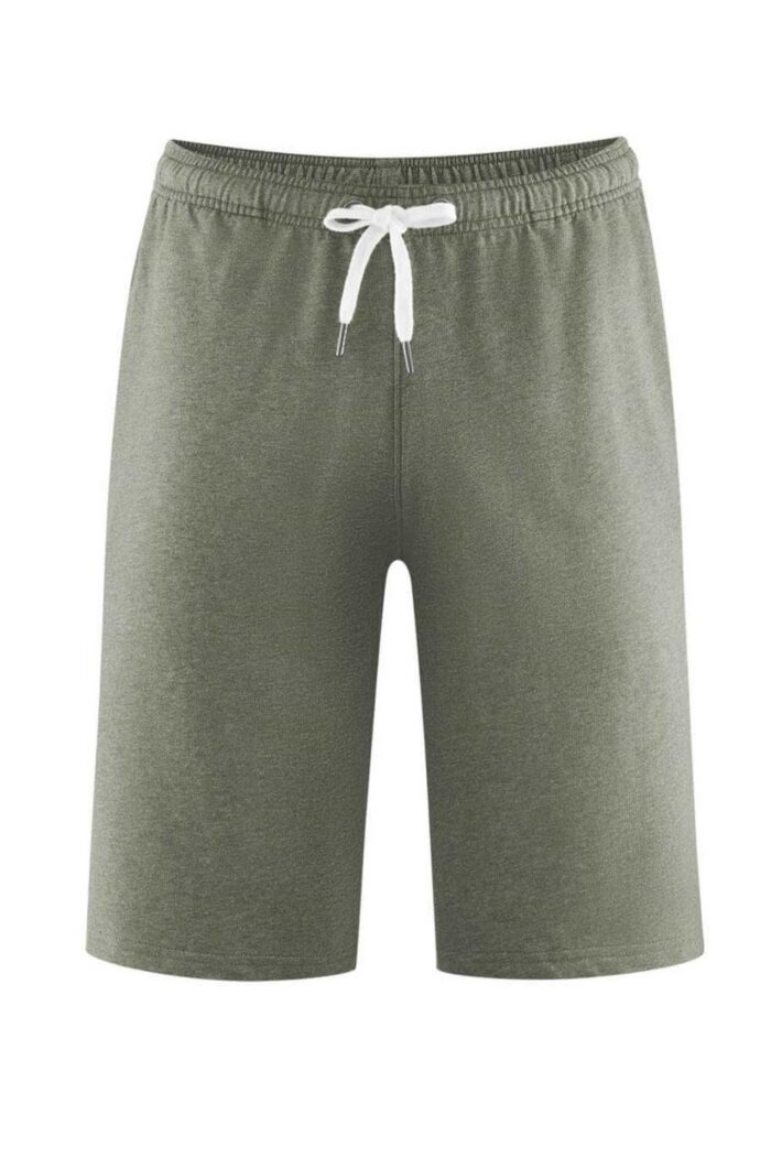 Sweat shorts Olijfgroen