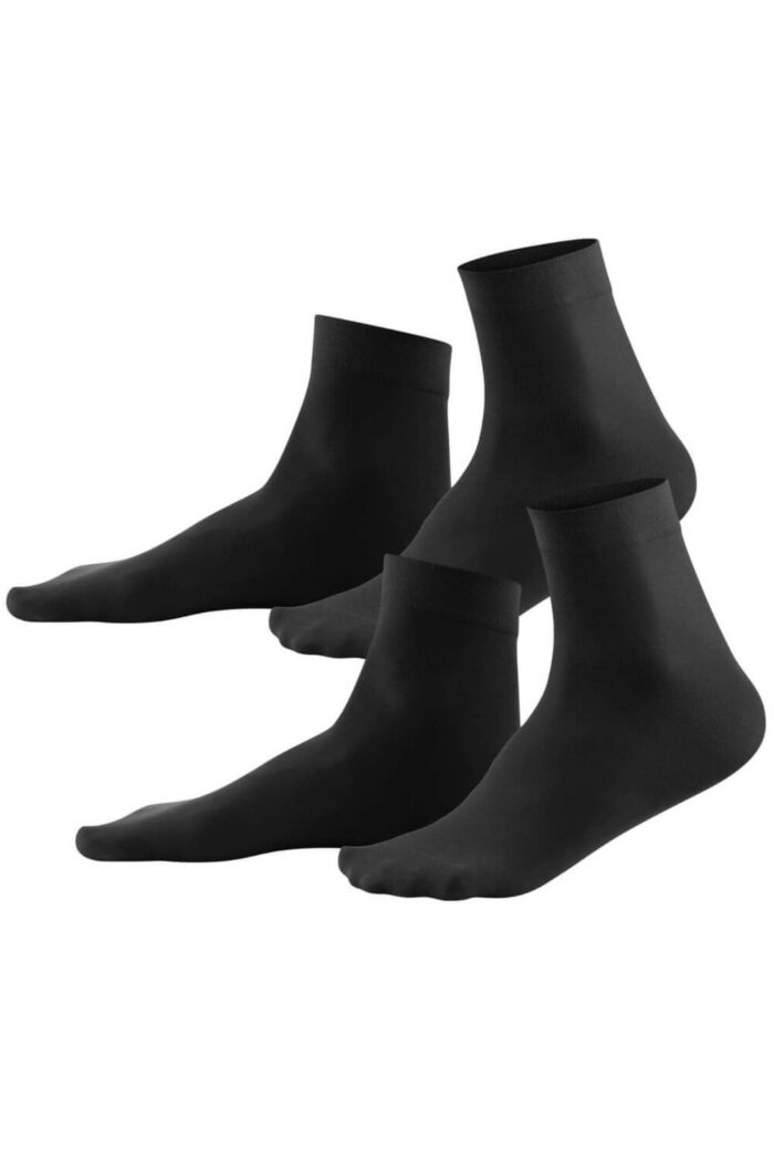 2-pack pantysokken EVO Zwart