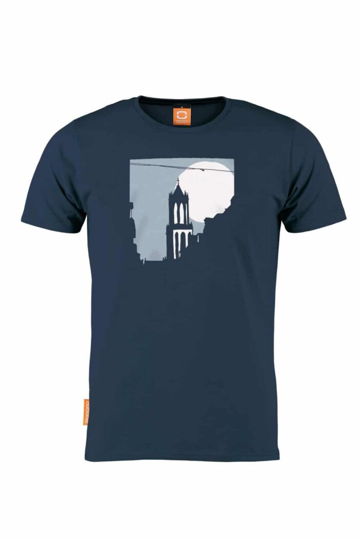 T-shirt ronde hals met Domtoren Utrecht