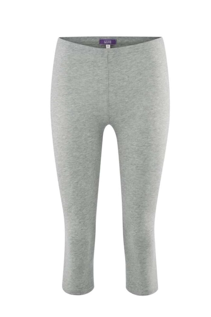 3/4 legging biokatoen Grijs