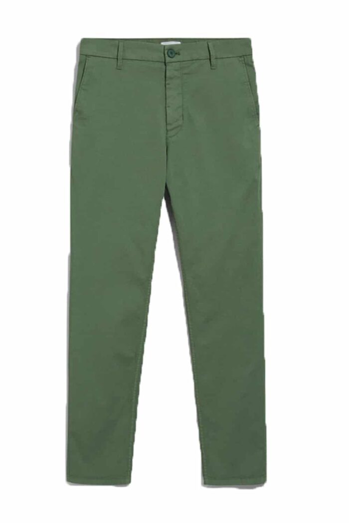 Chino biokatoen lichtgroen