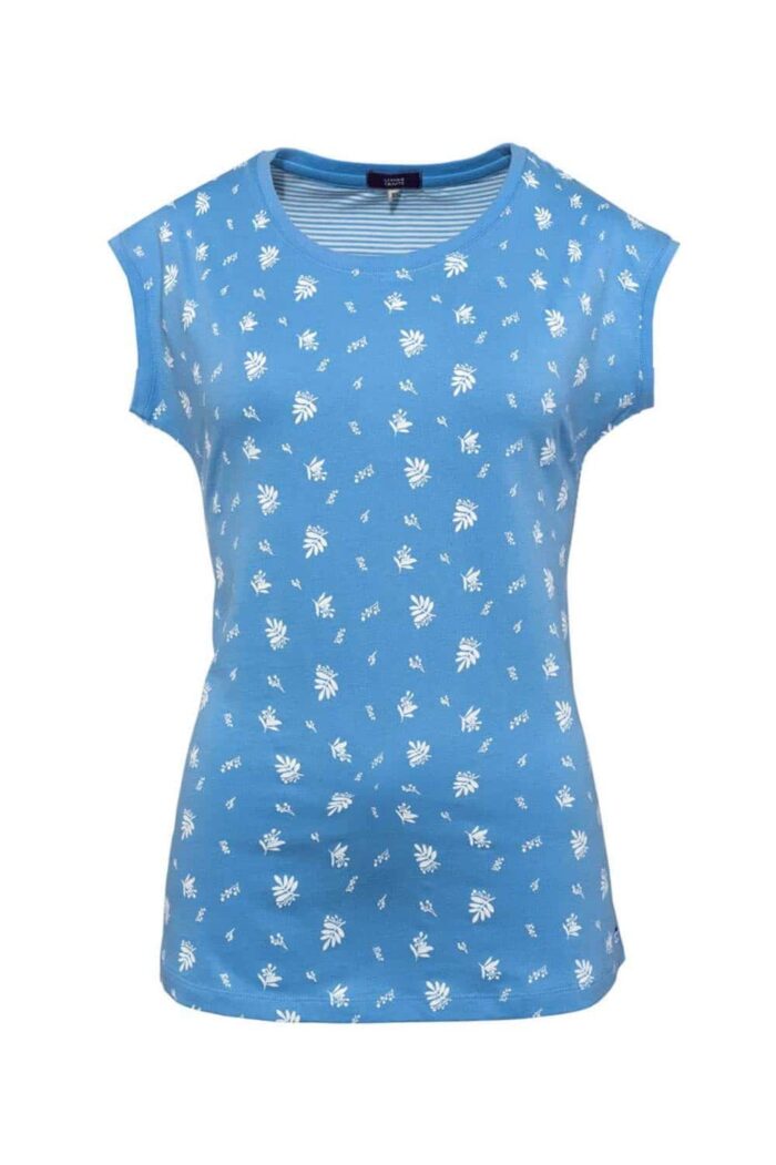 Slaap t-shirt bloemetjes
