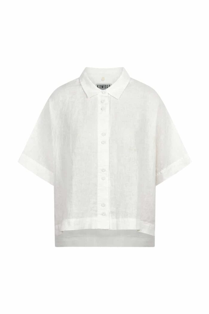 Linnen kimono shirt