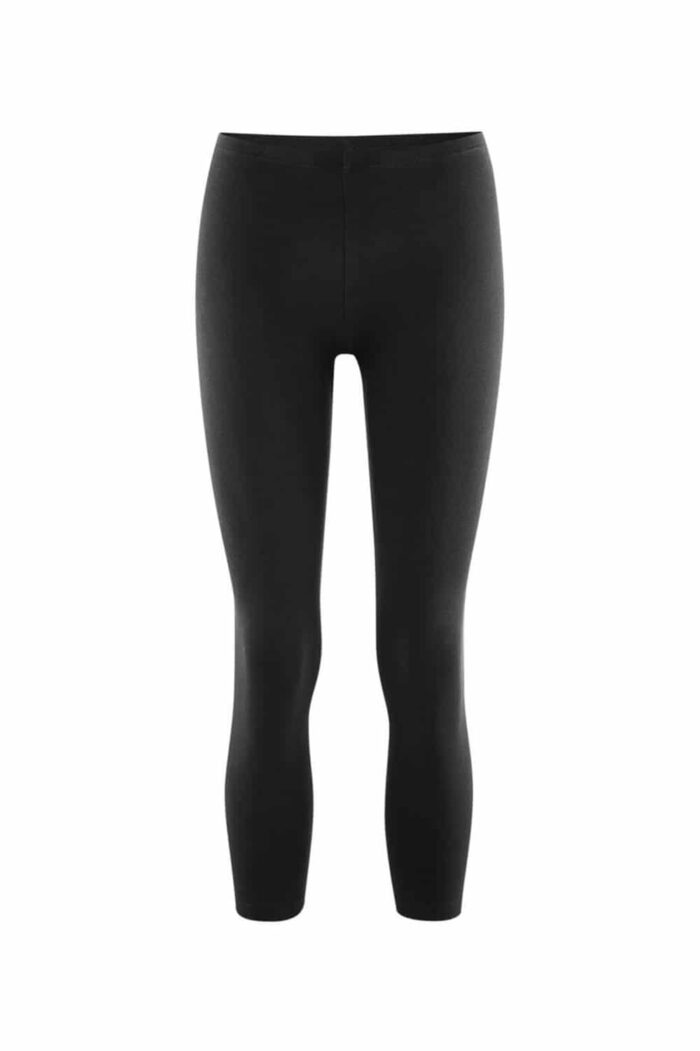 7/8 legging biokatoen zwart