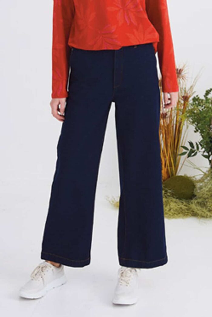 Jeans wijde pijp 100% biokatoen