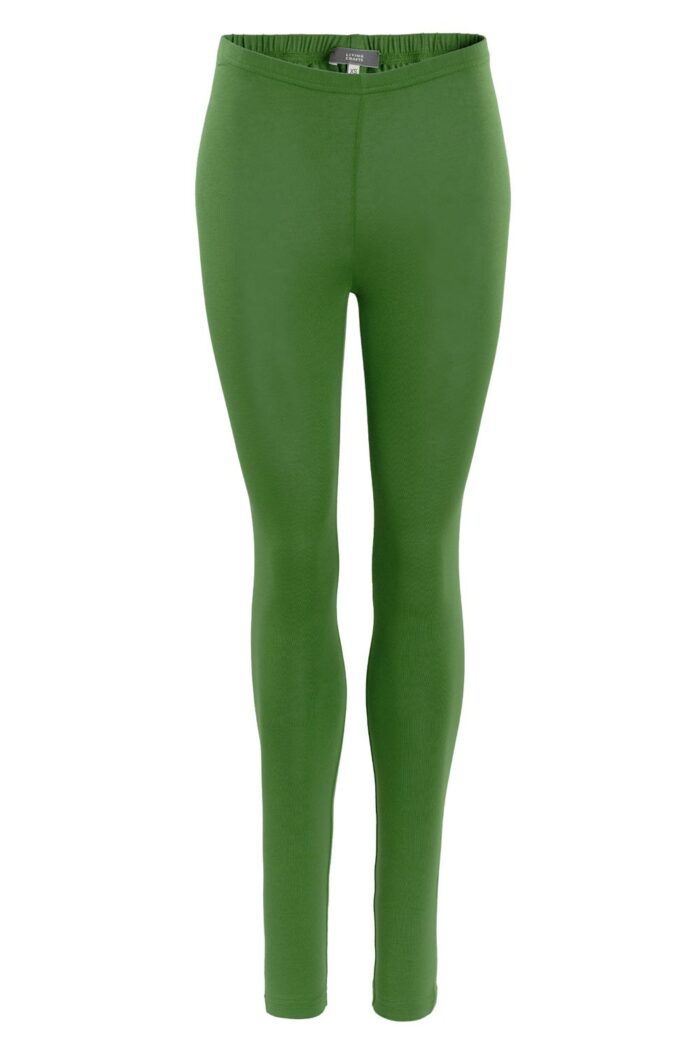 Legging biokatoen mosgroen - Afbeelding 2