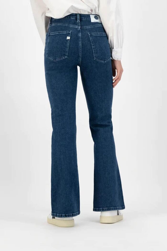 Flared jeans stone indigo - Afbeelding 2