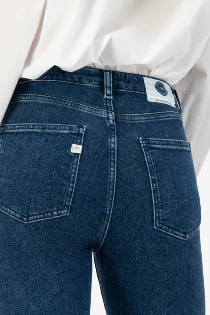 Flared jeans stone indigo - Afbeelding 3