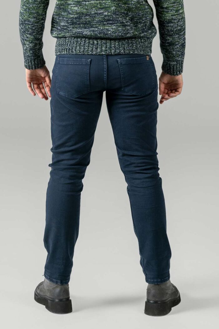 5-pocketbroek donkerblauw - Afbeelding 3