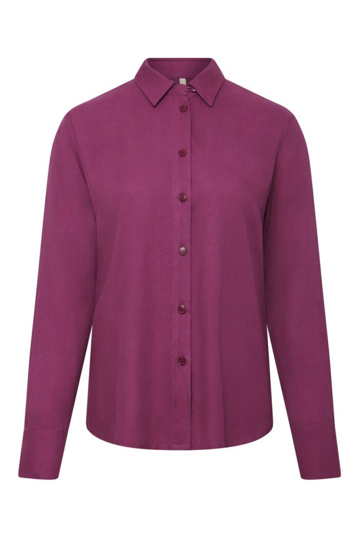 Blouse viscose paars