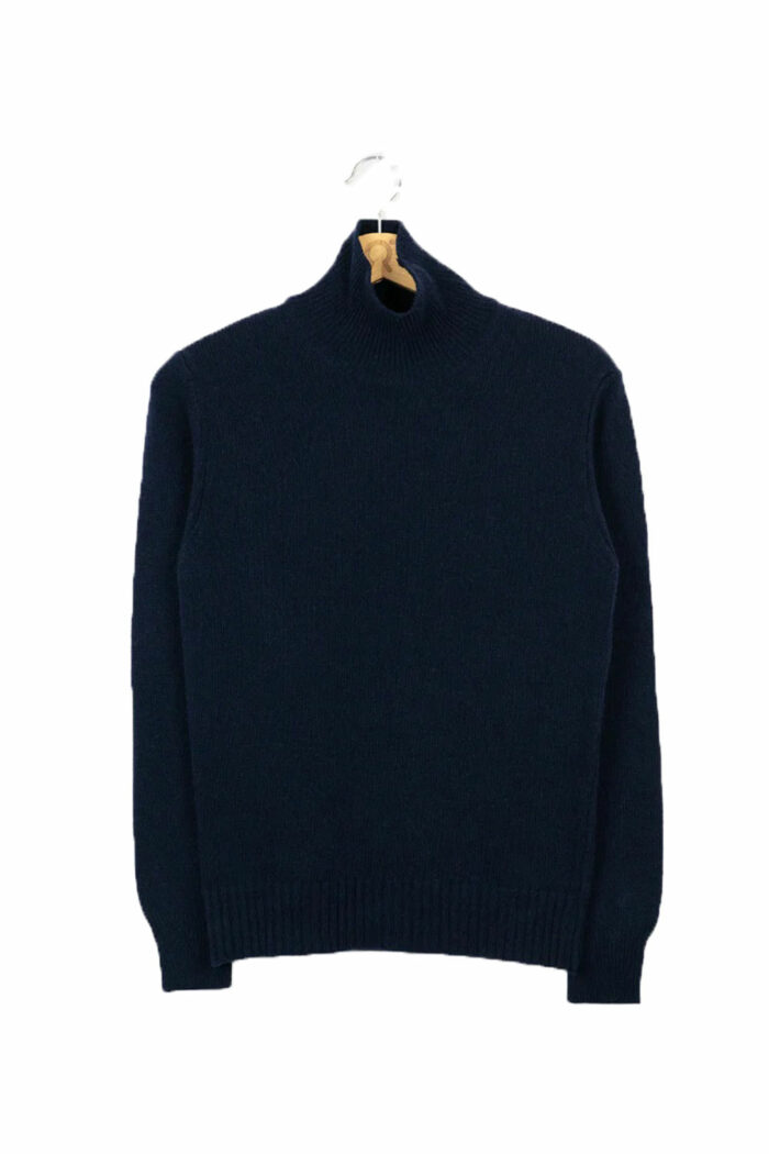 Coltrui recycled kasjmier donkerblauw - Afbeelding 2