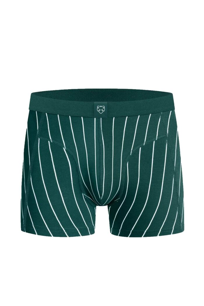 Boxerbrief groen streep