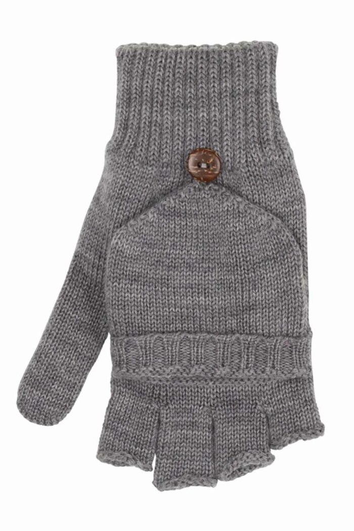 Handschoen/want grijs