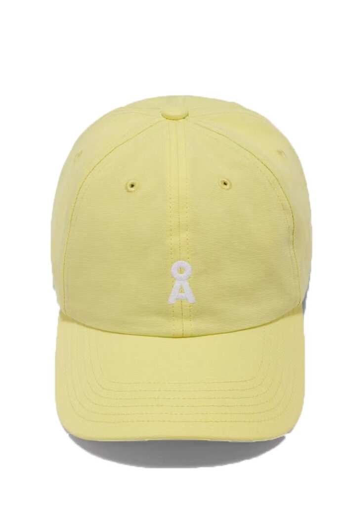 Baseball pet biokatoen yellow light