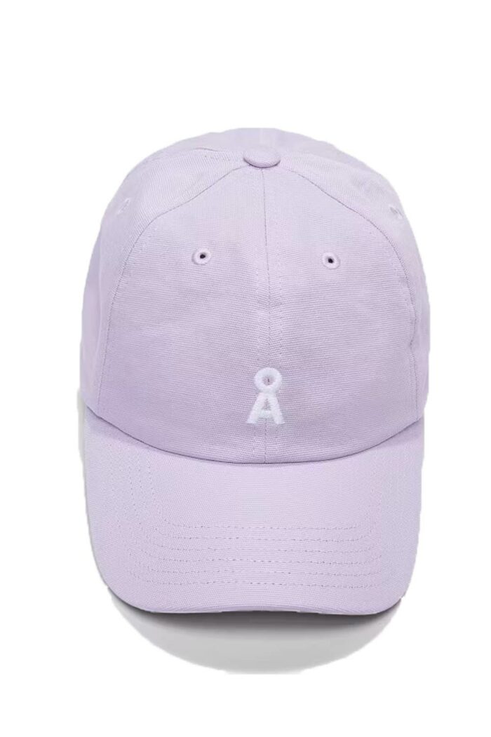 Baseball pet biokatoen lavender light