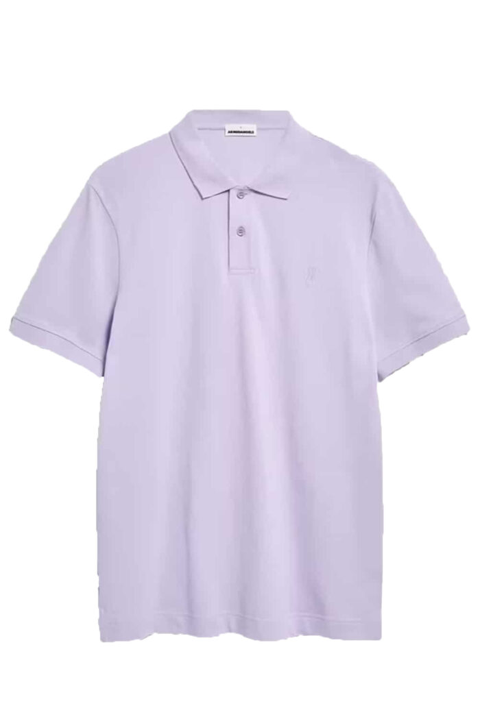 Poloshirt biokatoen lila
