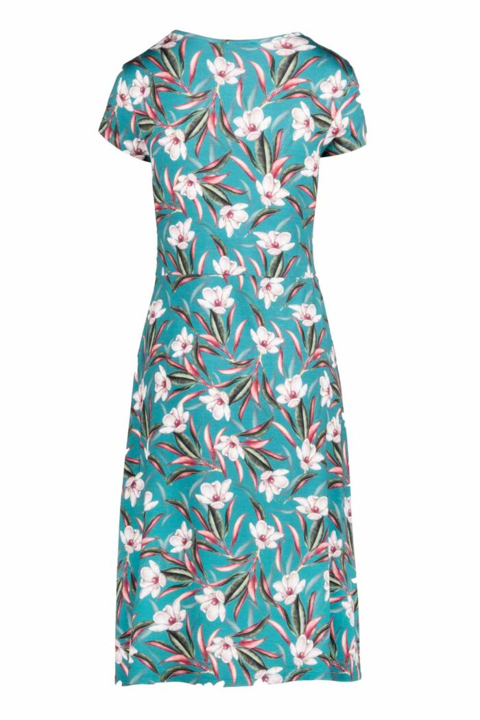 Jurk overslag magnolia groen - Afbeelding 2